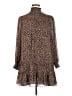 CeCe 100% Polyester Animal Print Brown Casual Dress Size XL - photo 1