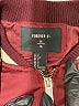 Forever 21 100% Polyester Burgundy Track Jacket Size S - photo 6