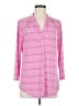 JM Collection Pink 3/4 Sleeve Blouse Size M - photo 1