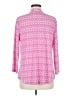 JM Collection Pink 3/4 Sleeve Blouse Size M - photo 2