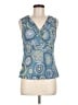 Boden Blue Sleeveless Blouse Size 6 - photo 1