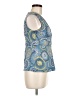 Boden Blue Sleeveless Blouse Size 6 - photo 4