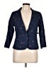 ModCloth Hearts Blue Blazer Size 10 - photo 1