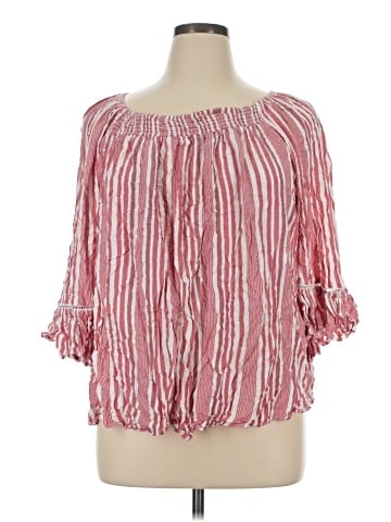 Terra & Sky 3/4 Sleeve Blouse (view 1)