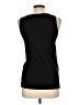 Prada 100% Cotton Black Sleeveless Top Size L - photo 2