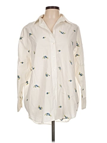 MNG Long Sleeve Button-Down Shirt (view 1)