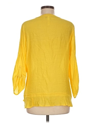 NY Collection 3/4 Sleeve Blouse (view 2)