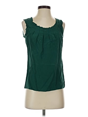 Tory Burch Sleeveless Silk Top (view 1)