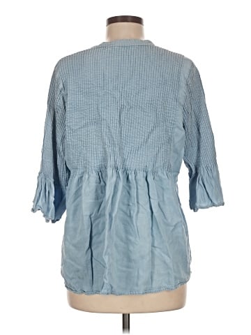 Soft Surroundings 3/4 Sleeve Blouse (view 2)