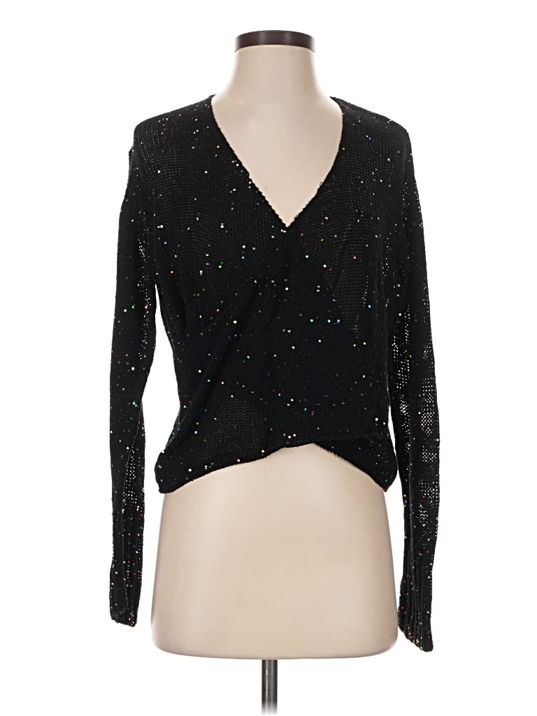 Michelle Mason Pullover Sweater In Black