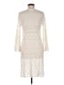No Comment 100% Acrylic Ivory Cardigan Size M - photo 2