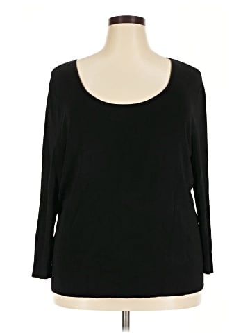 Dana Buchman 3/4 Sleeve Top (view 1)