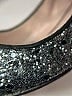 Miu Miu Silver Glitter Heels Size EU 36 - photo 8