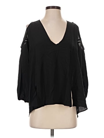 Chelsea Flower Long Sleeve Silk Top (view 1)