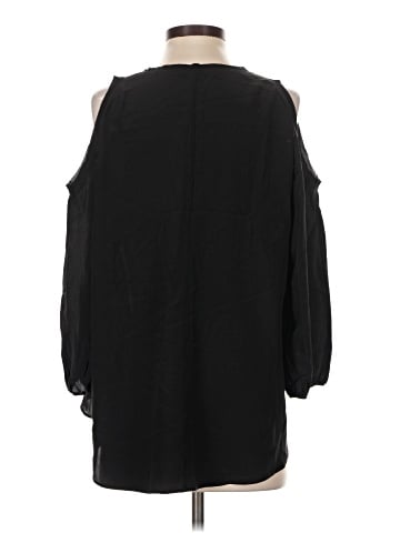 Chelsea Flower Long Sleeve Silk Top (view 2)