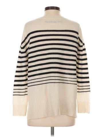 Enza Costa Wool Pullover Sweater (view 2)