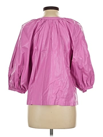 Karlie 3/4 Sleeve Button-Down Shirt (view 2)