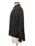 Fun2Fun 100% Polyester Print Black Long Sleeve Blouse Size M - photo 5