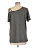 Unbranded Gray Short Sleeve Top Size L - photo 2