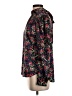 Veronica Beard Floral Black Long Sleeve Silk Top Size 2 - photo 5