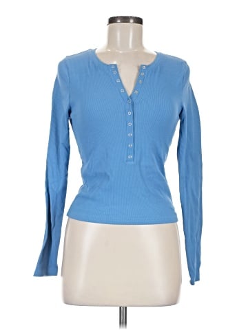Abercrombie & Fitch Long Sleeve Henley (view 1)