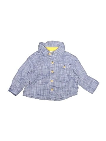 Genuine Kids from Oshkosh Long Sleeve Button-Down Shirt (view 1)