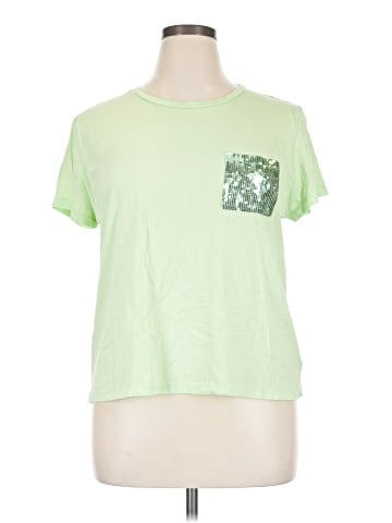DKNY Short Sleeve Top (view 1)