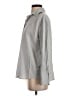 Massimo Dutti Solid Gray Long Sleeve Button-Down Shirt Size S - photo 5