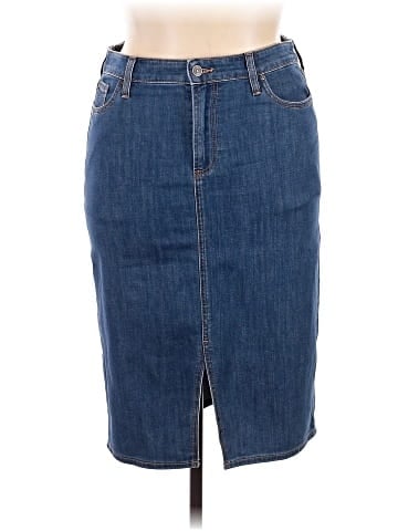 Chico's Denim Skirt (view 1)