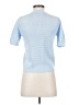 MNG Blue Short Sleeve Turtleneck Size XS - photo 2