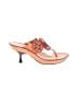 BCBGMAXAZRIA Orange Heels Size 8 - photo 1