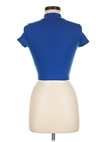 Charlotte Russe Short Sleeve Turtleneck (view 2)