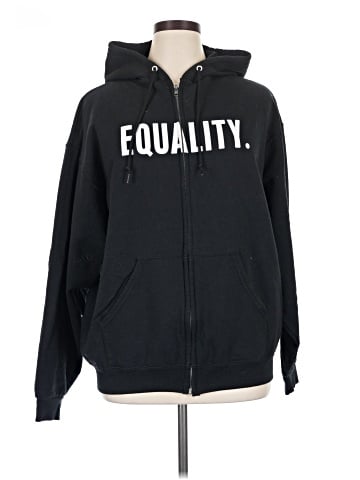 Jerzees Zip Up Hoodie (view 1)