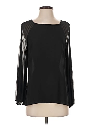 H By Halston Long Sleeve Blouse (view 1)