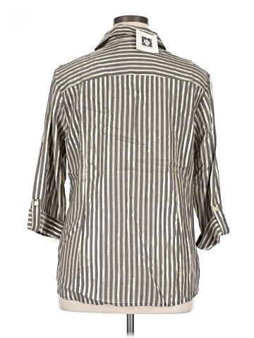 Anne Klein 3/4 Sleeve Button-Down Shirt (view 2)
