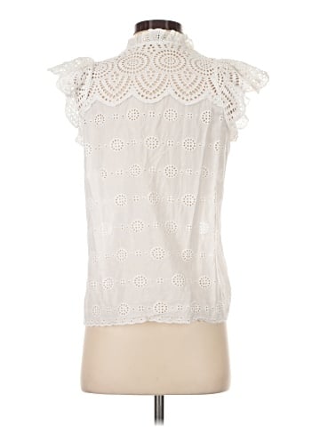 Aqua Sleeveless Blouse (view 2)