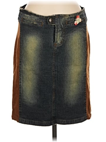Dollhouse Denim Skirt (view 1)