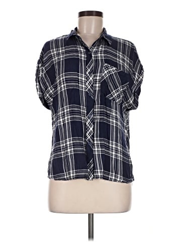 Como Vintage 3/4 Sleeve Button-Down Shirt (view 1)