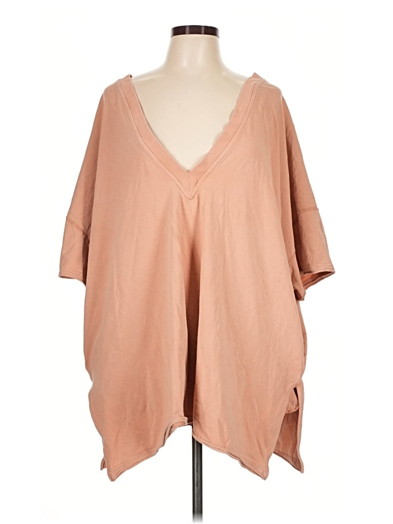 Pre-owned Fp Movement Kimono In Tan