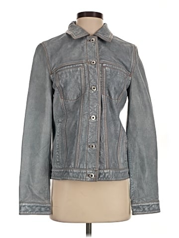 Wilsons Leather Denim Jacket (view 1)