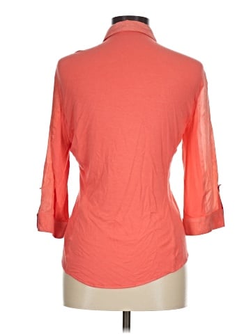 Elie Tahari 3/4 Sleeve Button-Down Shirt (view 2)