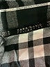 Zara Basic Plaid Black 3/4 Sleeve Button-Down Shirt Size M - photo 7