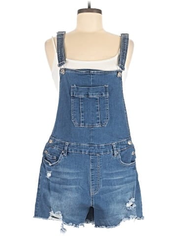 YMI Overall Shorts (view 1)