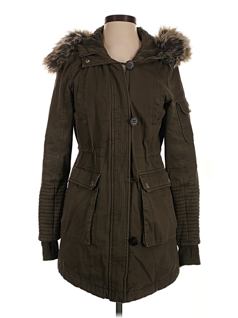 Pre-owned Bcbgeneration Coat In Brown