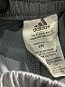 Adidas 100% Polyester Gray Athletic Shorts Size 8 - photo 3