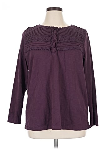 Coldwater Creek Long Sleeve Blouse (view 1)