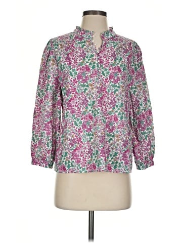 Liberty Art Fabrics for J.Crew 3/4 Sleeve Blouse (view 1)