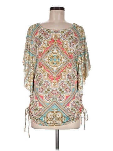One World 3/4 Sleeve Blouse (view 1)