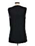 St. John Black Sleeveless Blouse Size L - photo 2