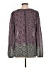 Sanctuary 100% Polyester Purple Long Sleeve Blouse Size L - photo 2